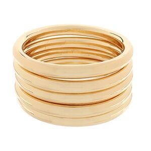 5 Row Tinck Metal Stackable Bracelet